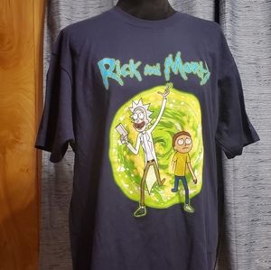 Rick and Morty Navy T shirt